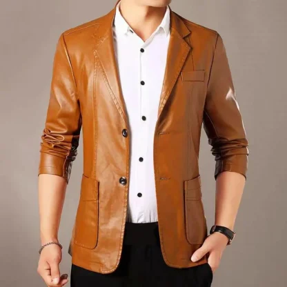 Faux Leather Jackets For Men